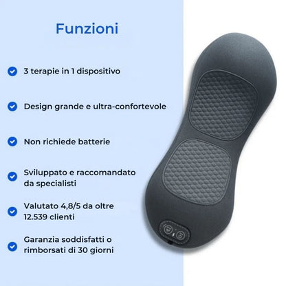 Vertebra Spinarelax™ – Massaggiatore 3-in-1 per Schiena, Collo e Colonna Vertebrale