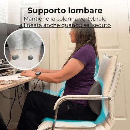 Vertebra Spinarelax™ – Massaggiatore 3-in-1 per Schiena, Collo e Colonna Vertebrale