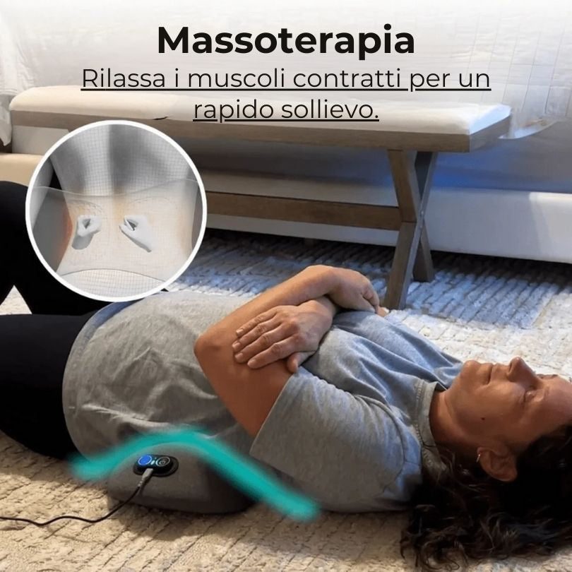 Vertebra Spinarelax™ – Massaggiatore 3-in-1 per Schiena, Collo e Colonna Vertebrale